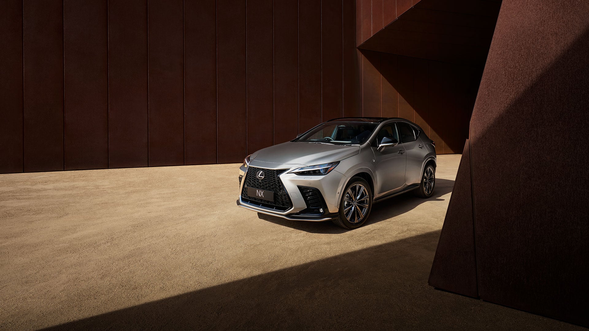 Silver Lexus NX