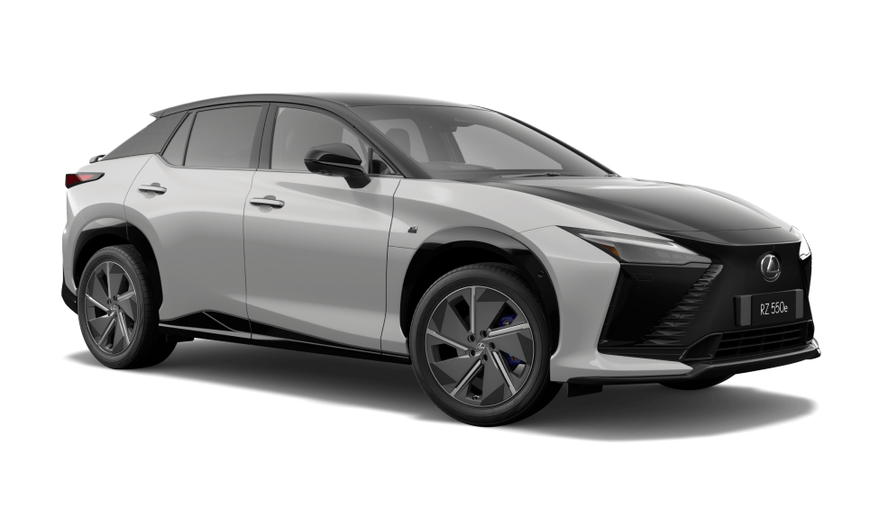 RZ 550e F Sport in Neutrino Grey Two-Tone
